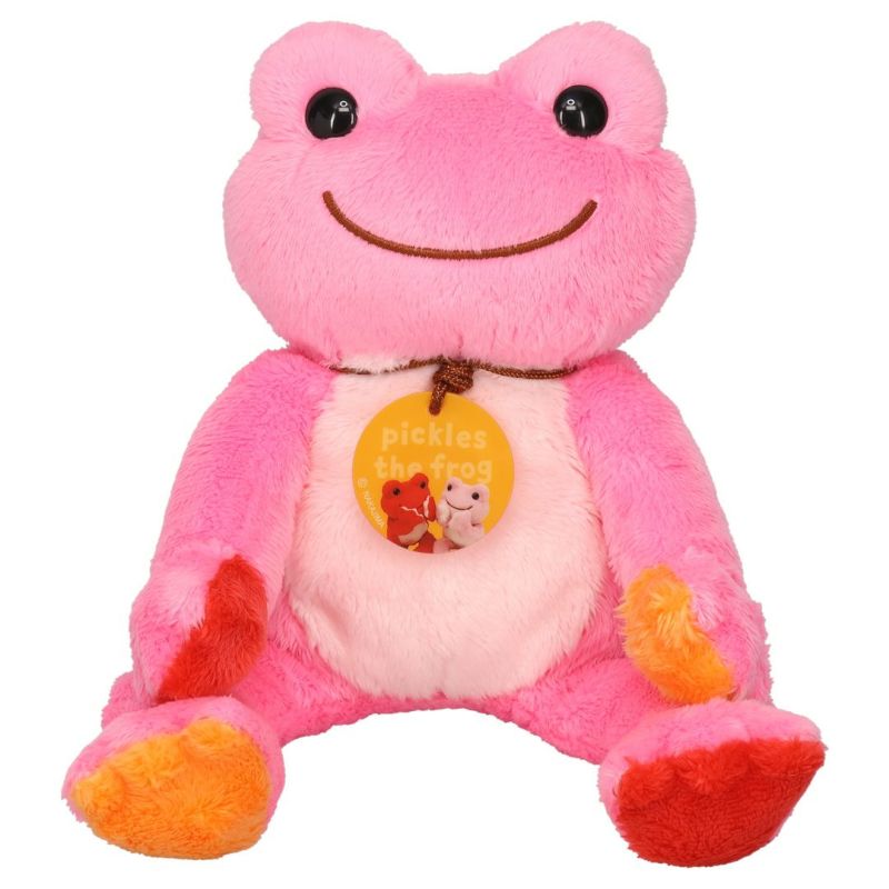 Pickles the Frog Bean Doll Plush Photo Pink Japan 2024 – VeryGoods.JP