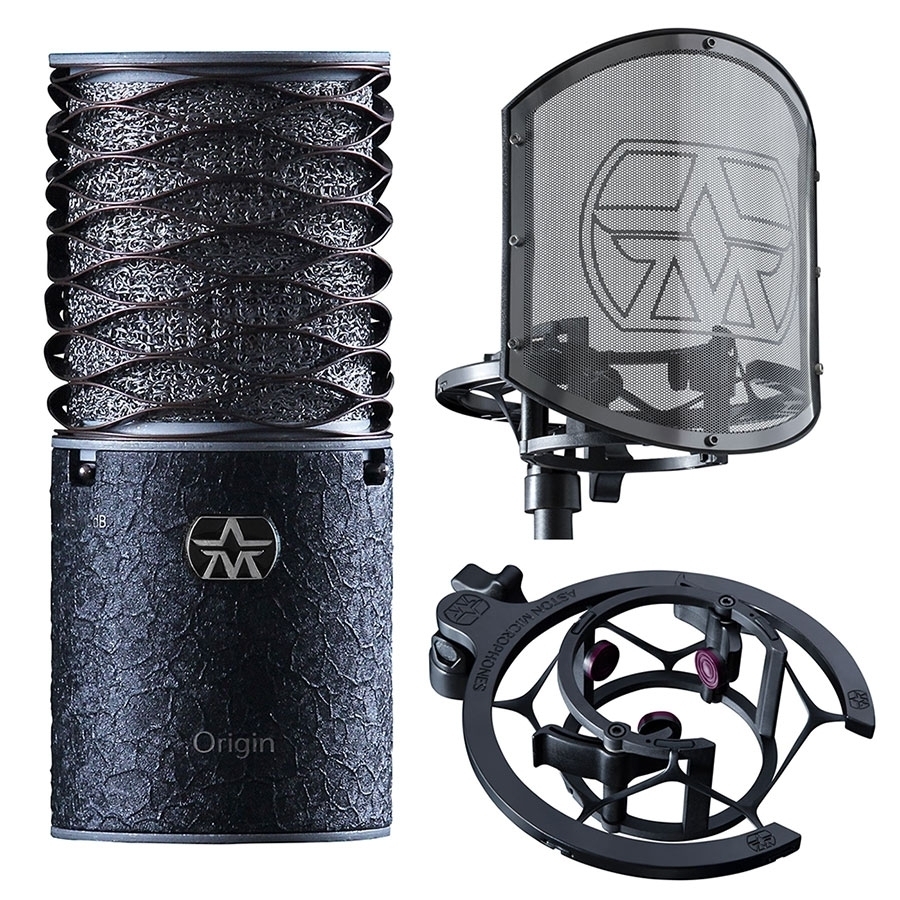 Aston Microphones Limited Edition Origin Black Bundle - Vintage King