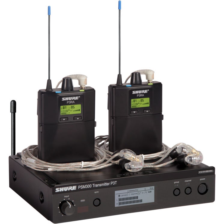 Shure PSM300 Pro Wireless Dual In-Ear Monitor System - G20