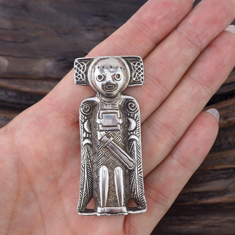 Vintage David Andersen Viking Pendant Brooch – Vintage Jewelry Girl