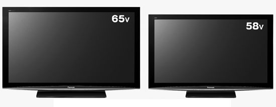 ネオ・プラズマパネルを搭載した「新・ビエラ」高画質モデルに65V型TH