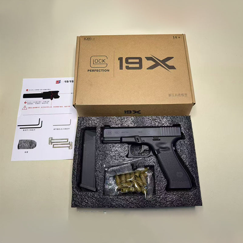 GLOCK 19X 模立方製 金属ピストルスライド グロック ハンドガン風