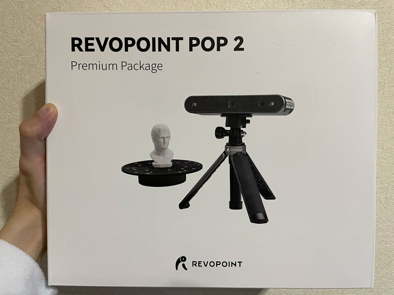 高性能3Dスキャナー「Revopoint POP 2」レビュー：初心者でも片手で