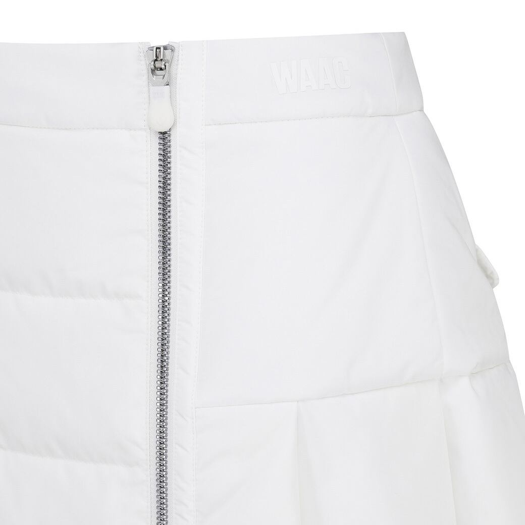 WOMEN ダウンラップスカート ホワイト
