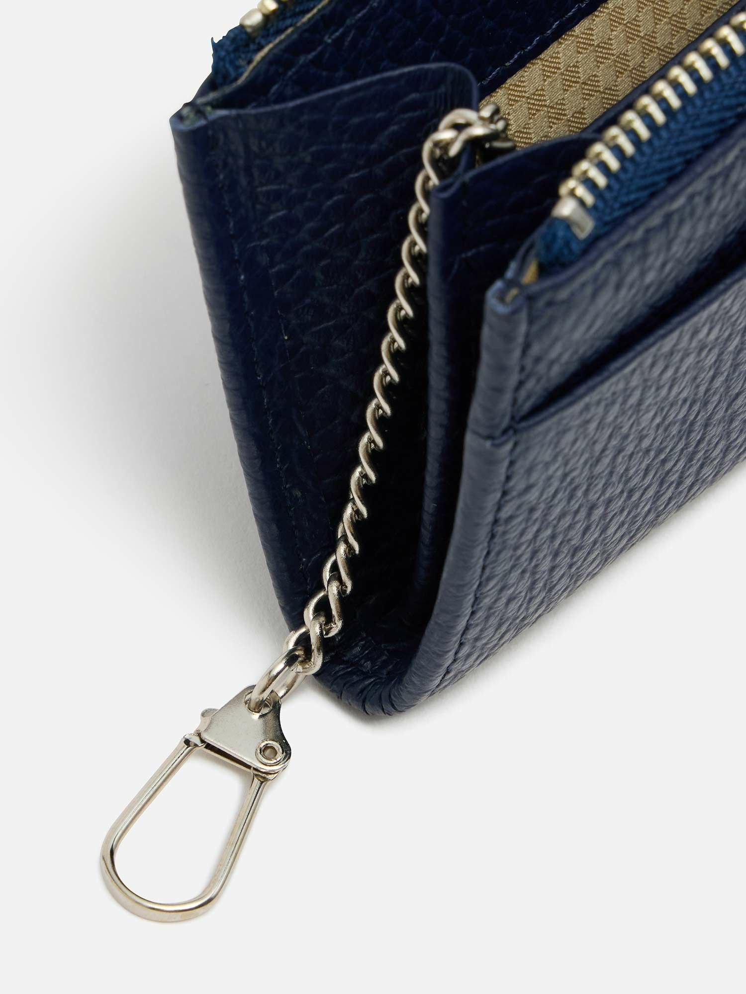 小銭入れ（キーチェーン付き） ネイビー |小銭入れ | WAKO公式