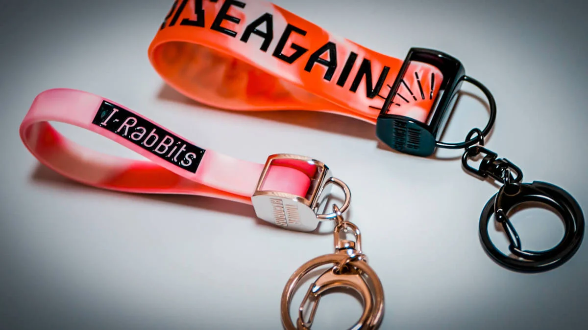 ラバーバンド（ラババン）キーホルダーの特徴と使い方