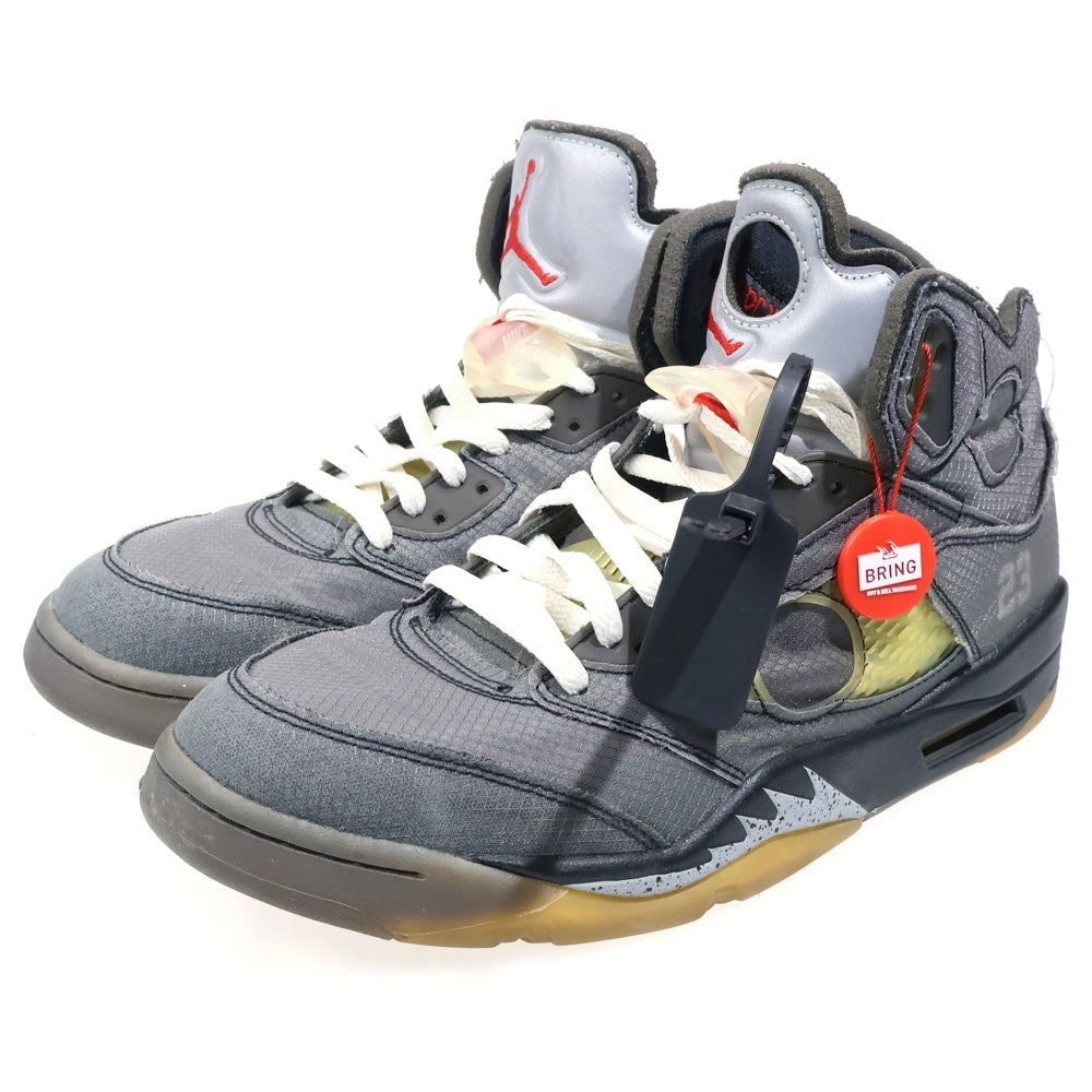 NIKE(ナイキ) ×OFF-WHITE AIR JORDAN 5 RETRO SP オフホワイト エア