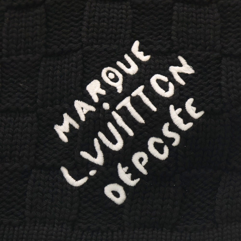LOUIS VUITTON(ルイヴィトン) ダミエ ヘリテージ ウール マフラー