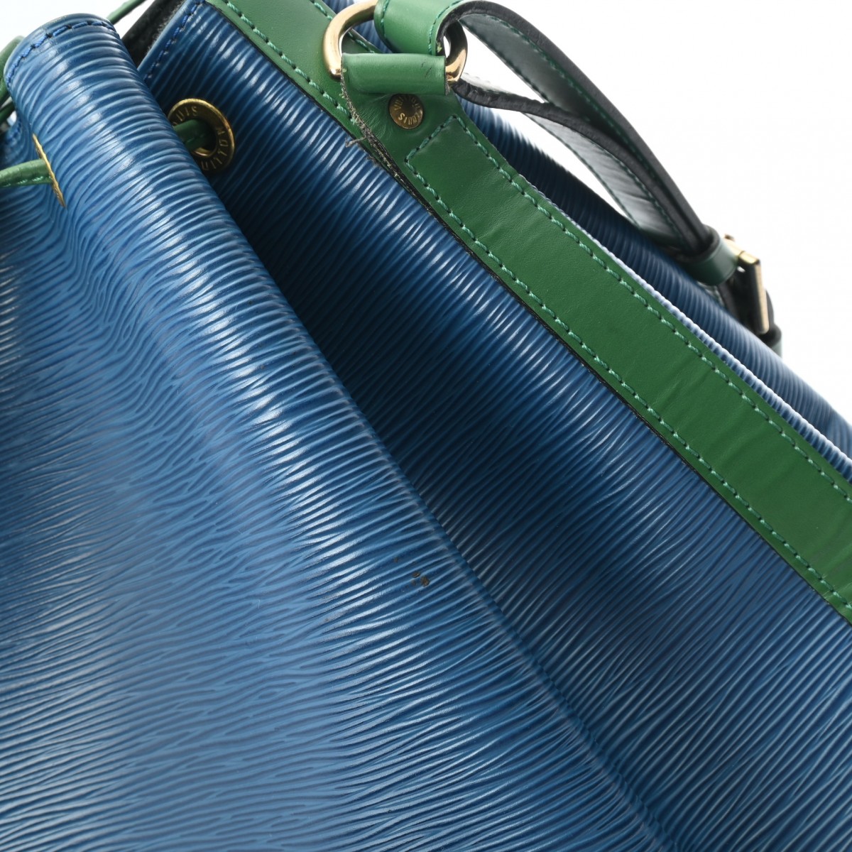 ルイ ヴィトン エピ ノエ バイカラー トレドブルー/ボルネオグリーン
