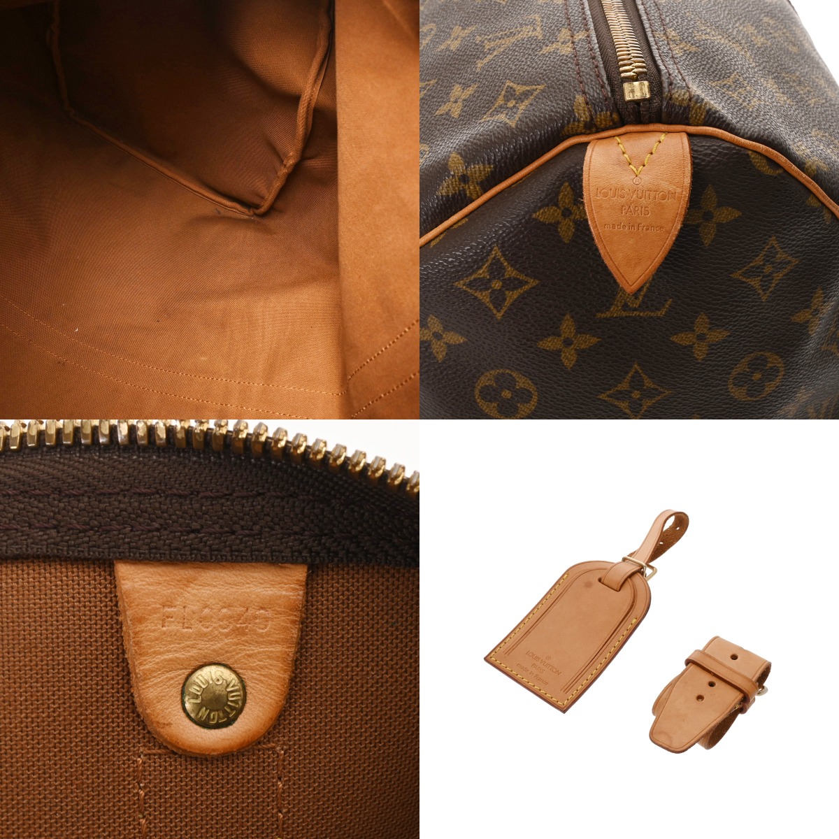 ルイ ヴィトン モノグラム キーポル 60 ブラウン M41422 モノグラム