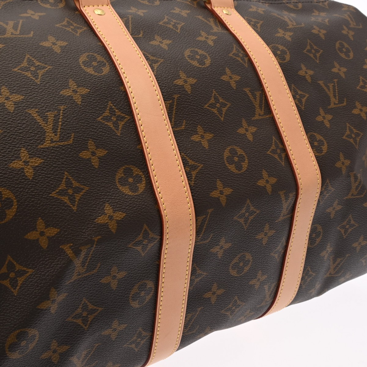 ルイ ヴィトン モノグラム キーポル バンドリエール 45 新型 ブラウン