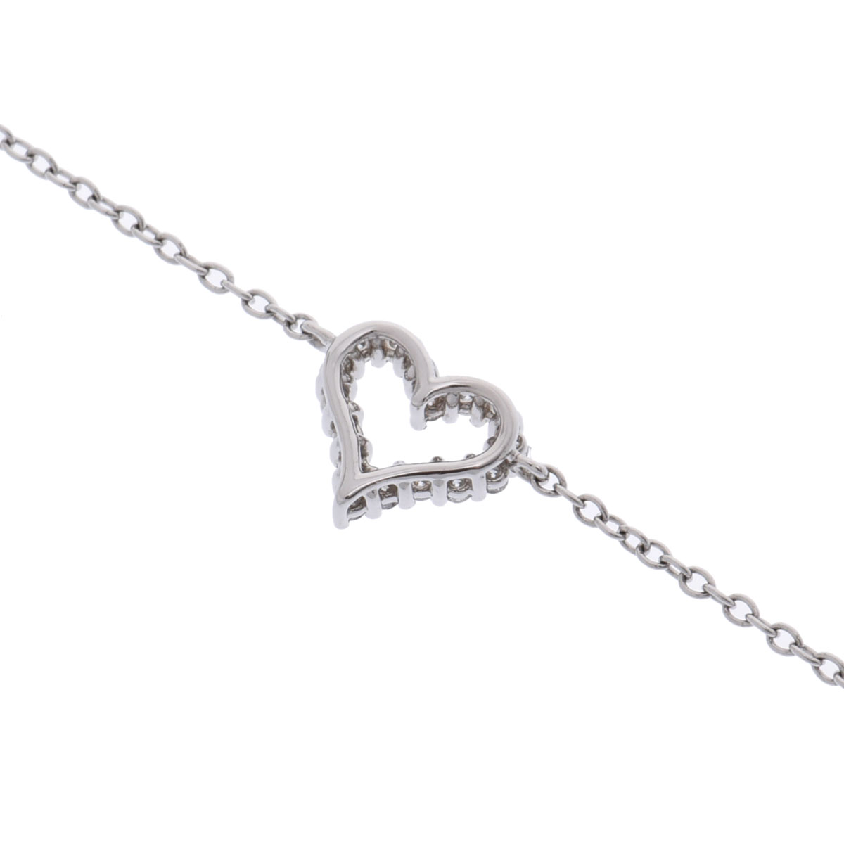 ティファニー センチメンタルハート ブレスレット シルバー Pt950