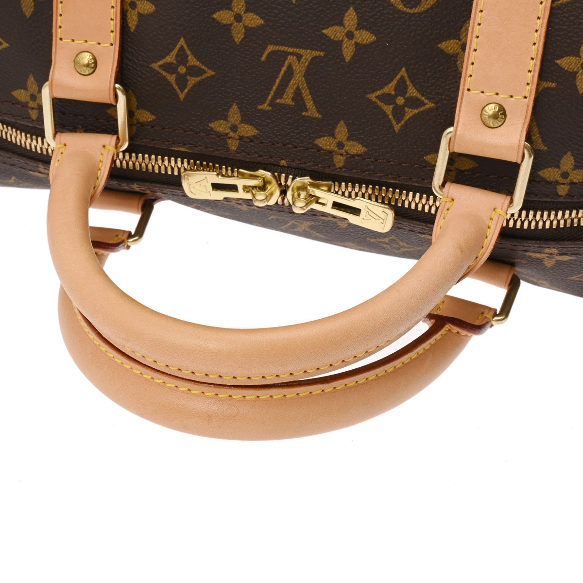 ルイ ヴィトン モノグラム キーポル バンドリエール 60 2WAY ブラウン