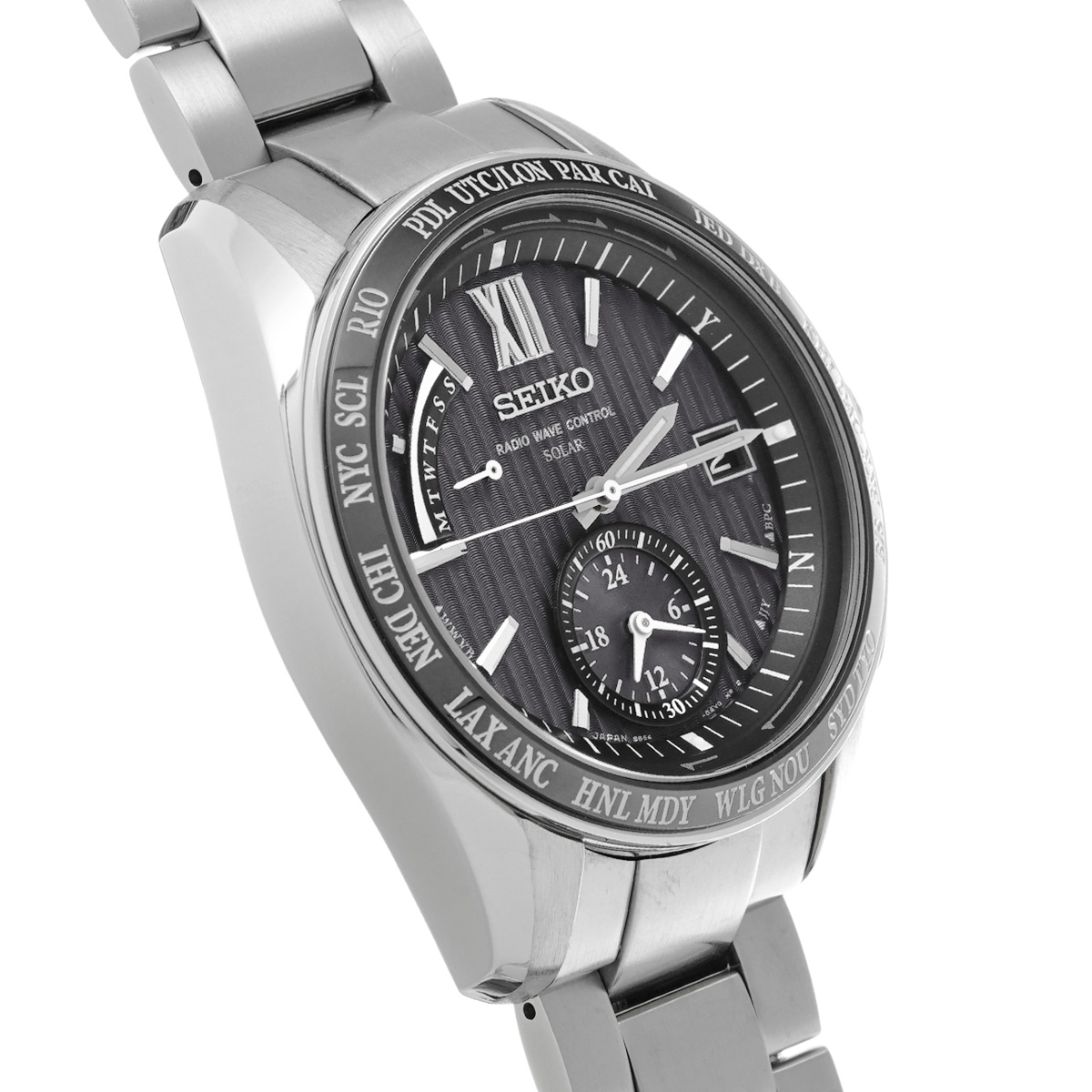 セイコー セイコー ブライツ ワールドタイム ソーラー電波 SAGA145