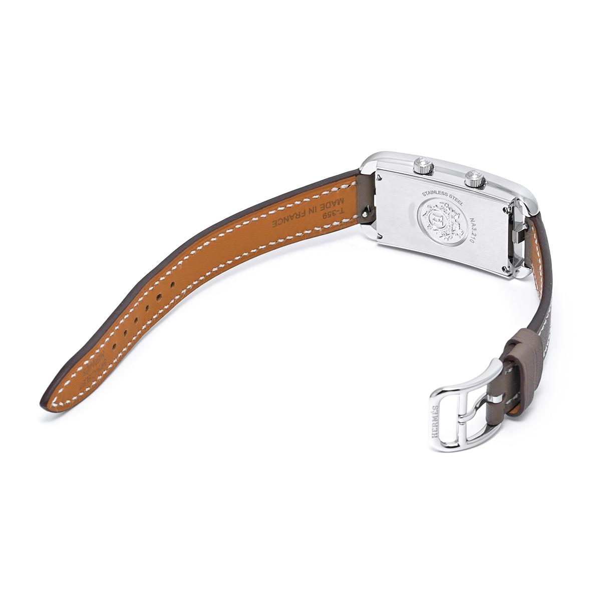 エルメス ナンタケット デュアルタイム NA3.210.130 シルバー