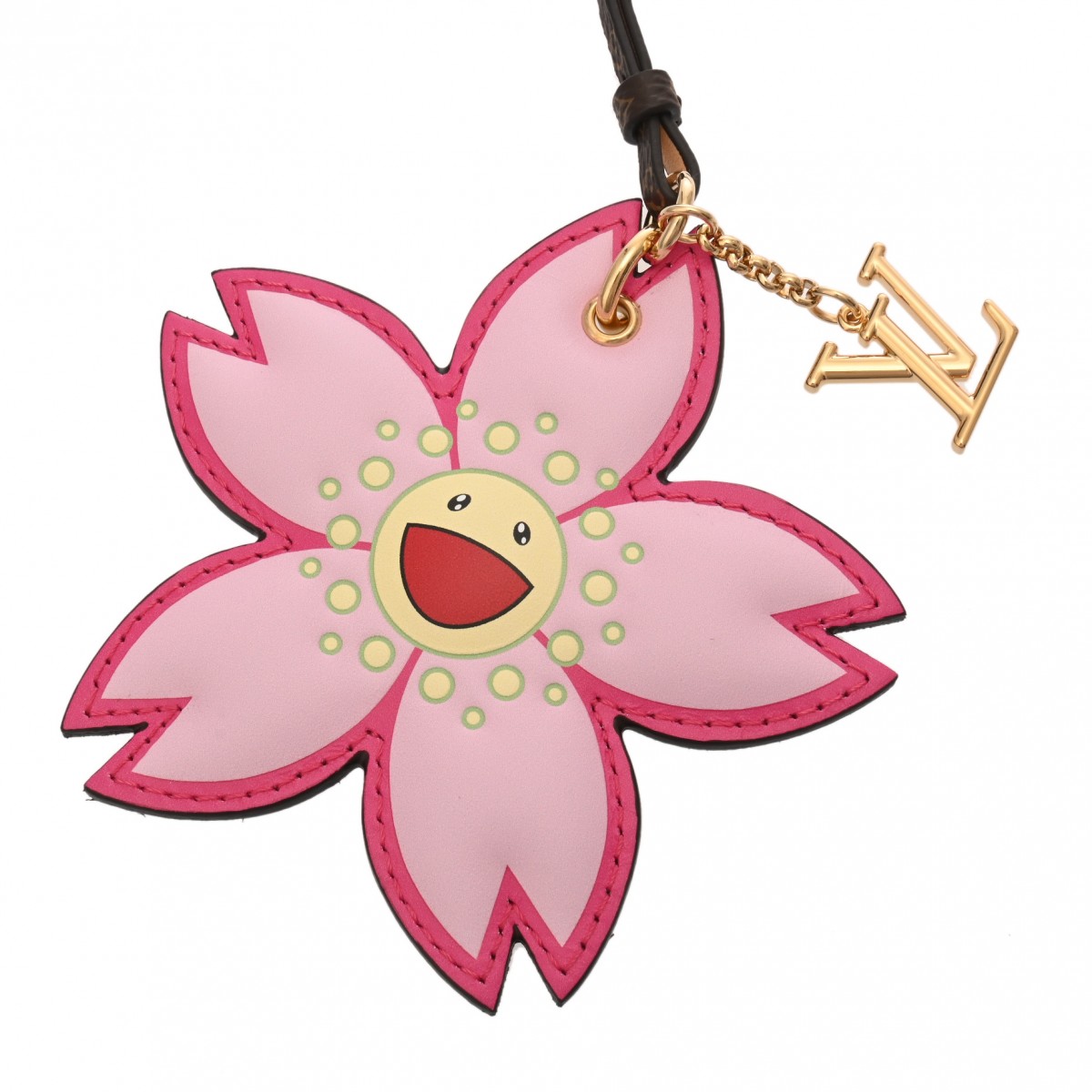 ルイ ヴィトン LV×TM バッグチャーム チェリーブロッサム ピンク