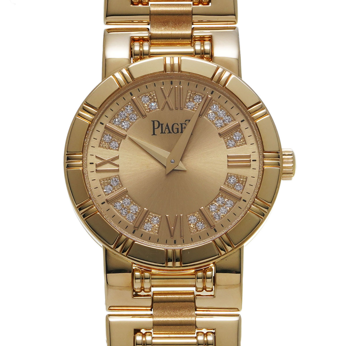ピアジェ ダンサー 125周年記念 80563K81 ゴールド/サークルダイヤ