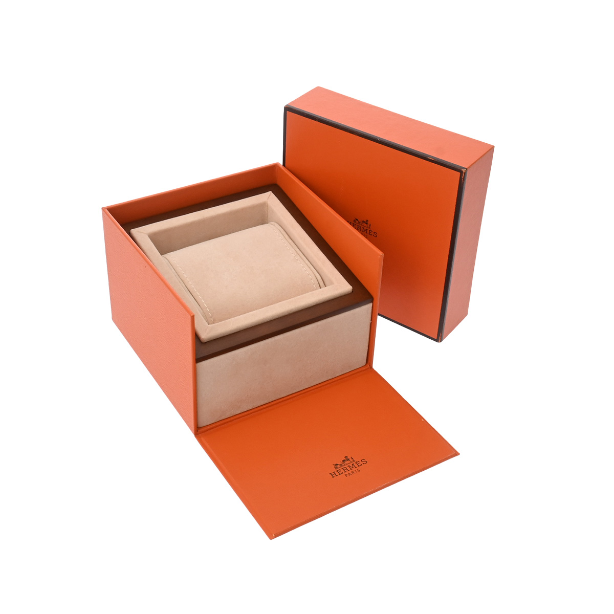 エルメス Hウォッチ HH1.801 ホワイト レディース 時計 【中古