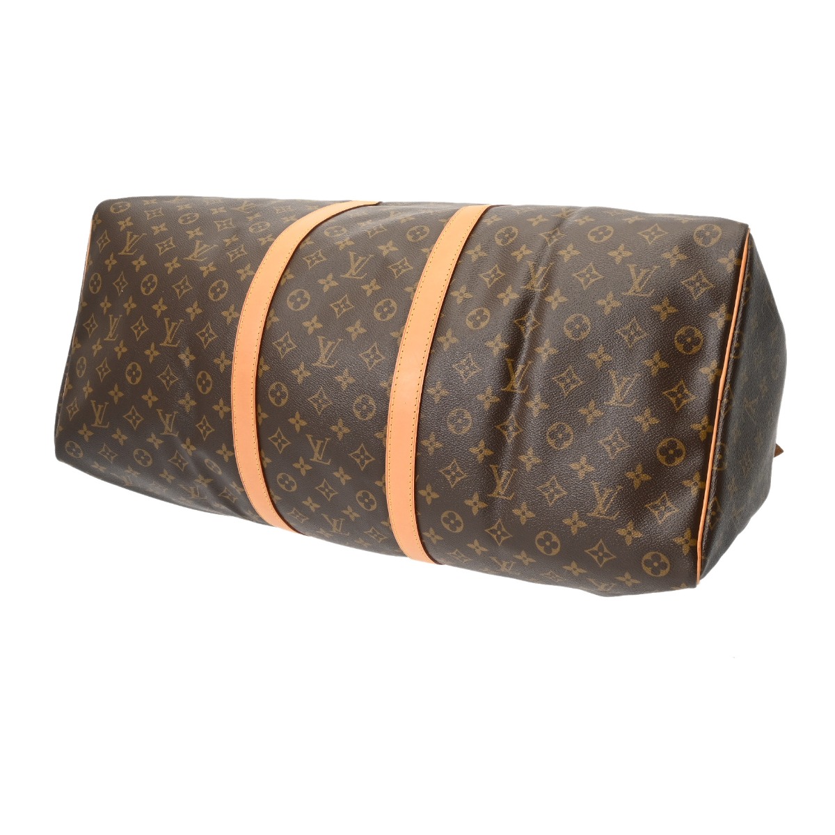 ルイ ヴィトン モノグラム キーポル バンドリエール 60 ブラウン