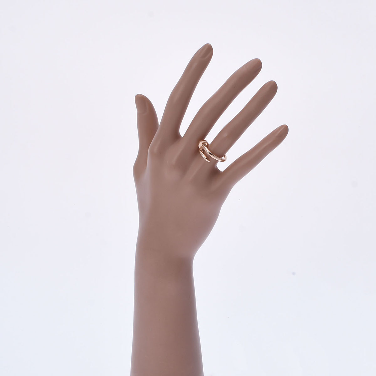 カルティエ ジュストアンクル リング #50 ゴールド K18ピンクゴールド