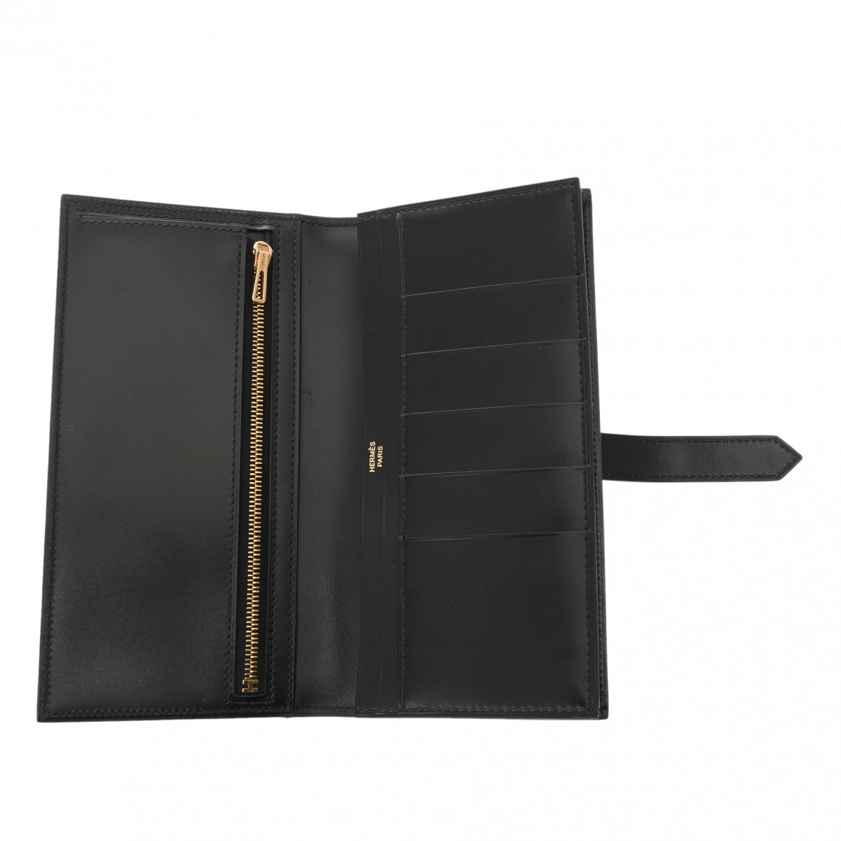 エルメス ベアン スフレ ブラック タデラクト ユニセックス 財布