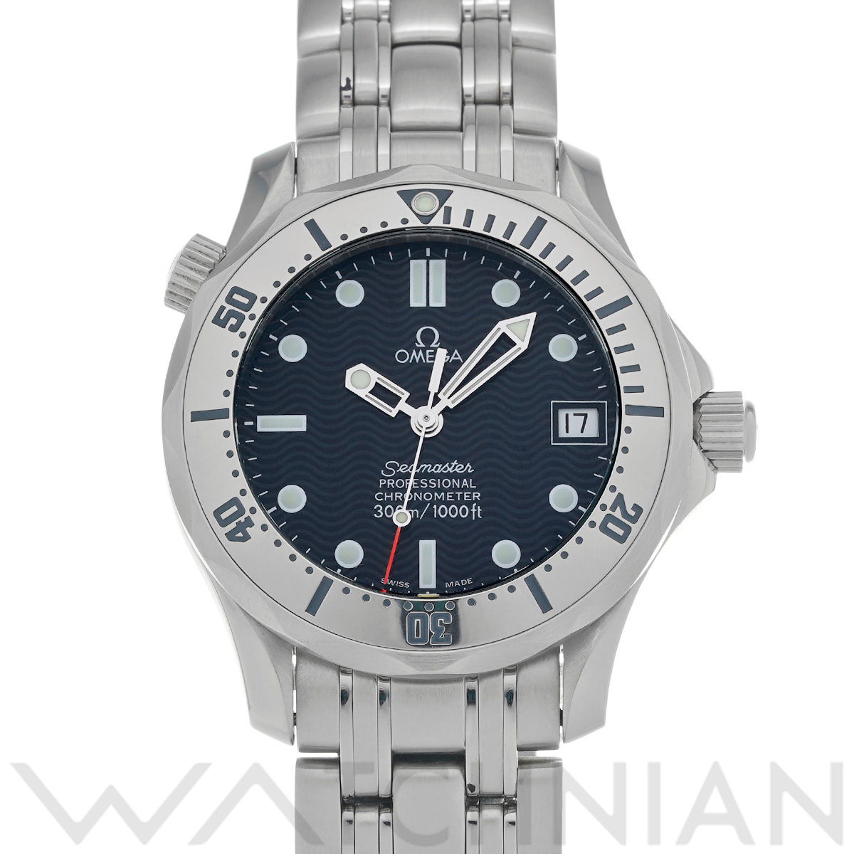 オメガ シーマスター プロフェッショナル 300 2552.80 ブルー ユニ