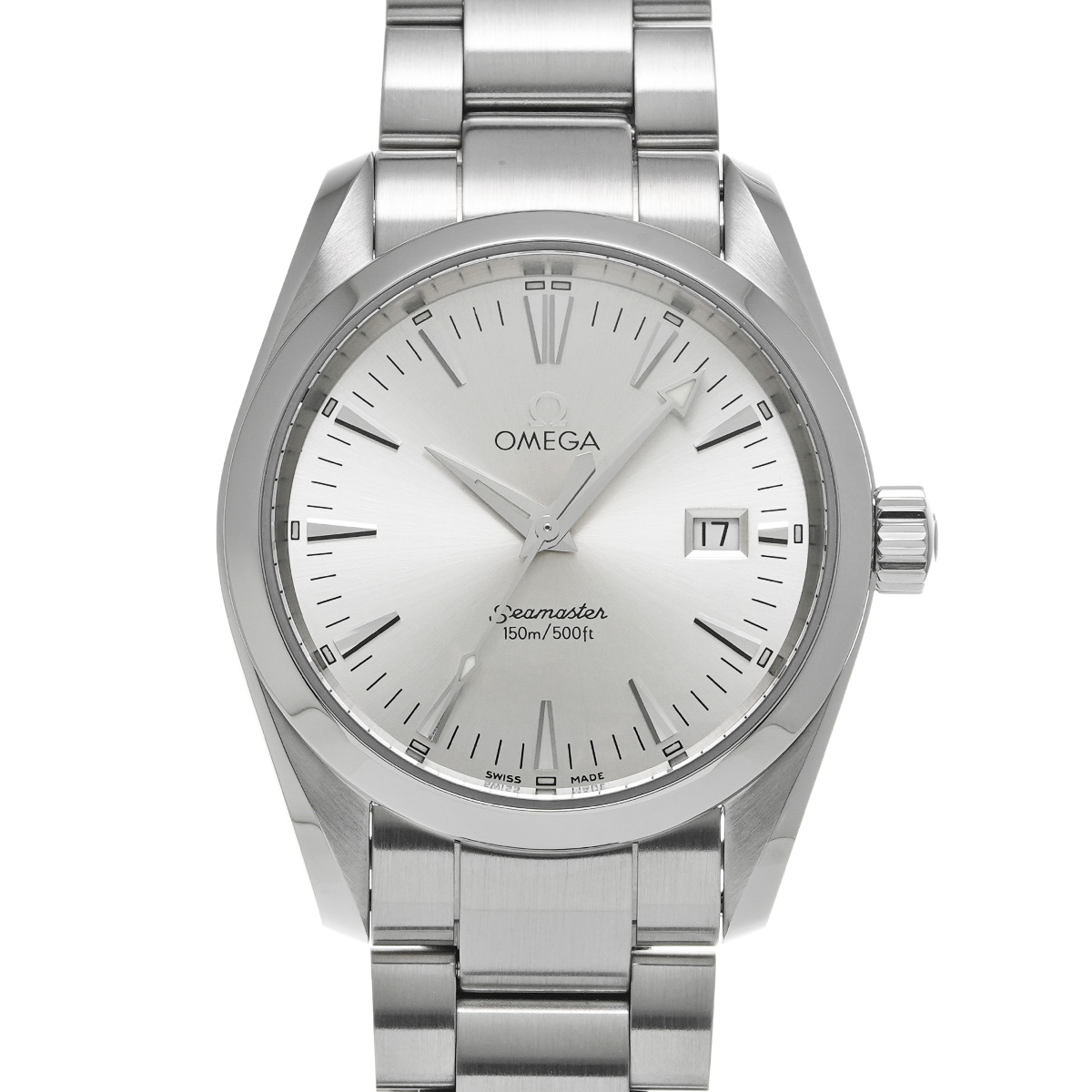 オメガ シーマスター アクアテラ クォーツ 2518.30 シルバー メンズ