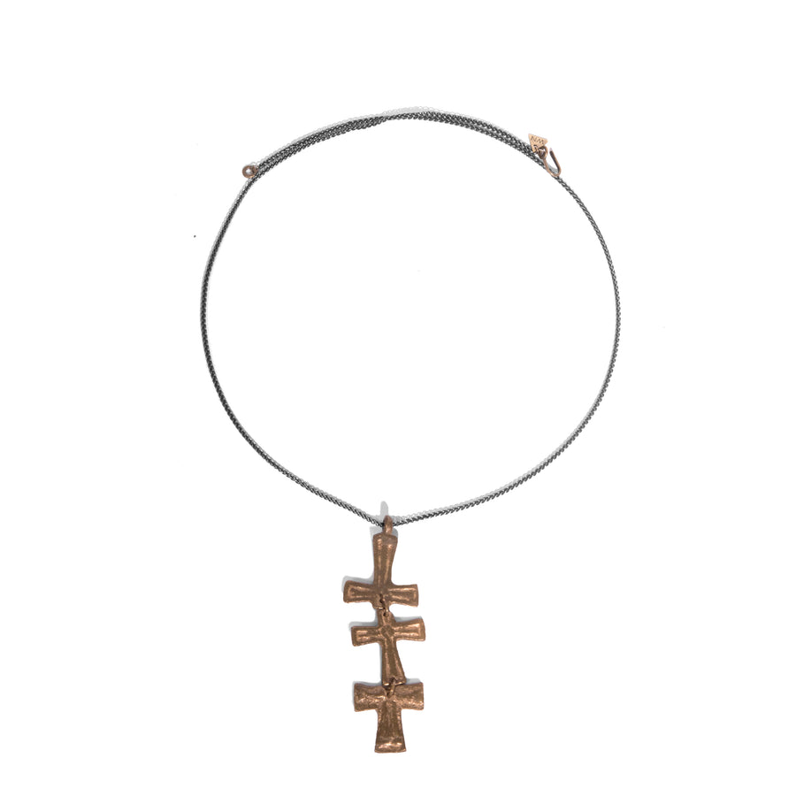 Triple Cross Necklace – Wendy Nichol