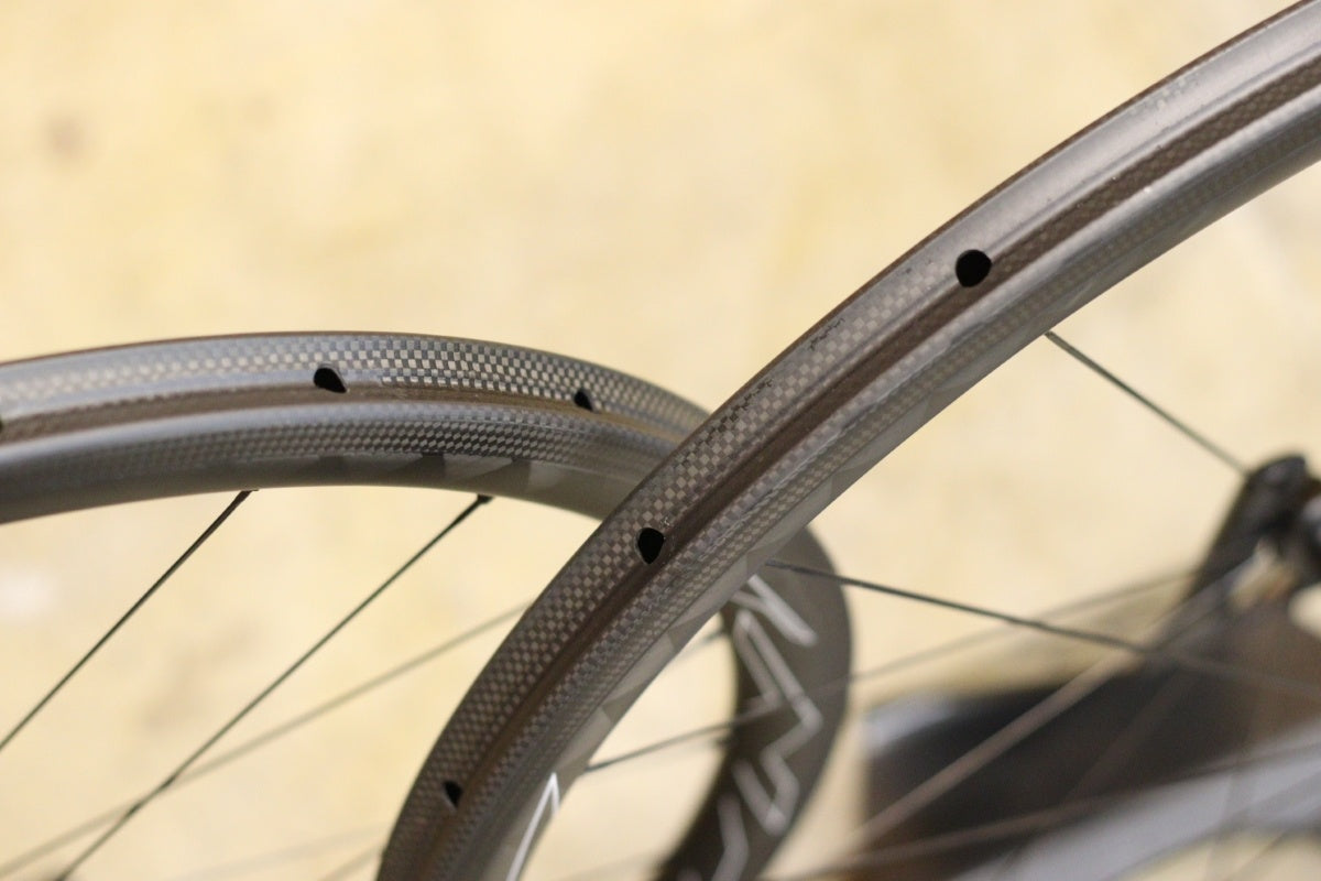 TNI ドラゴン DRAGON 35 カーボン チューブラー ホイールセット シマノ