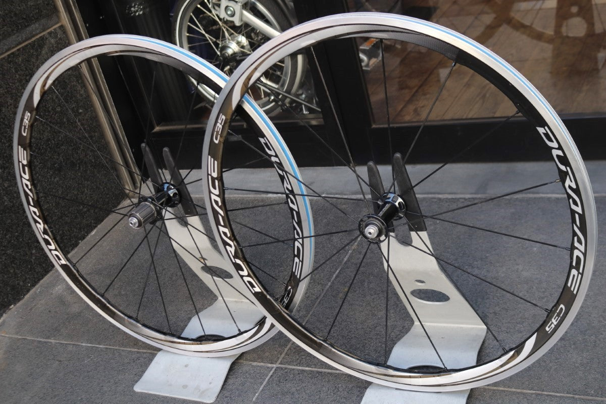 シマノ SHIMANO デュラエース DURA-ACE WH-9000-C35-CL アルミ