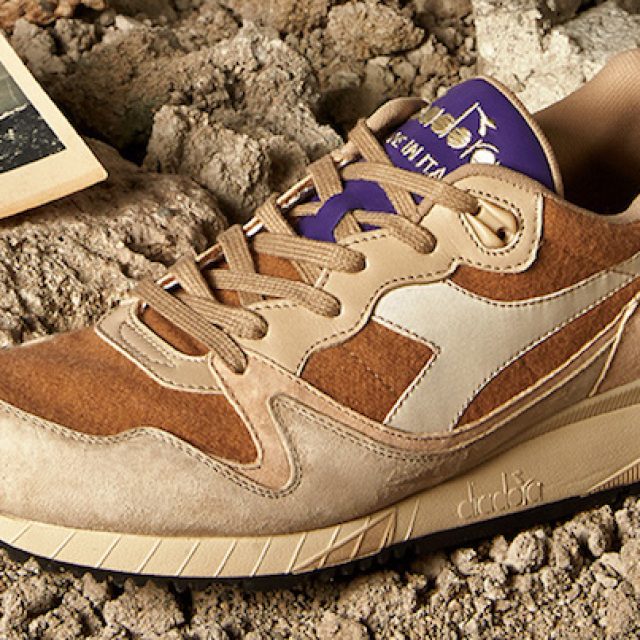 山岳部隊のユニフォームを模した、ディアドラのイタリア産美配色