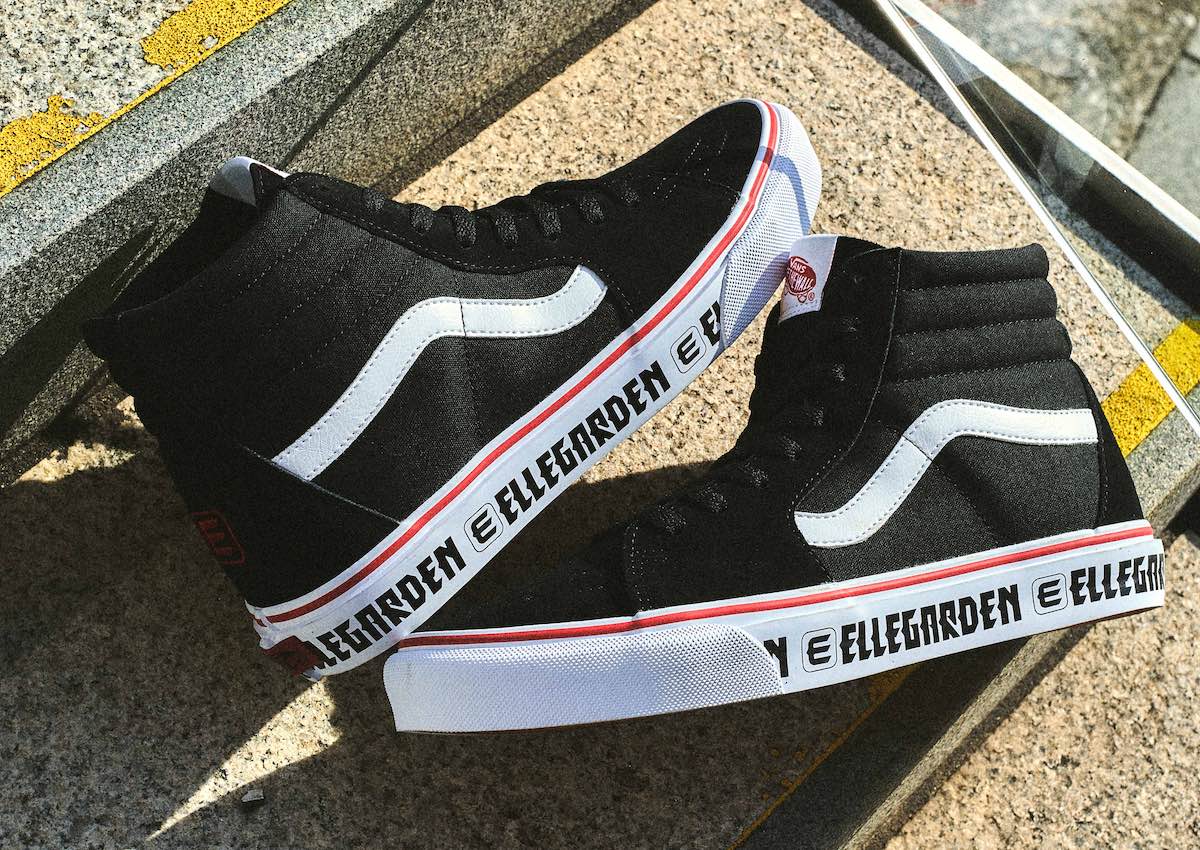 ヴァンズの定番モデルを、人気ロックバンド「エルレガーデン」的に解釈