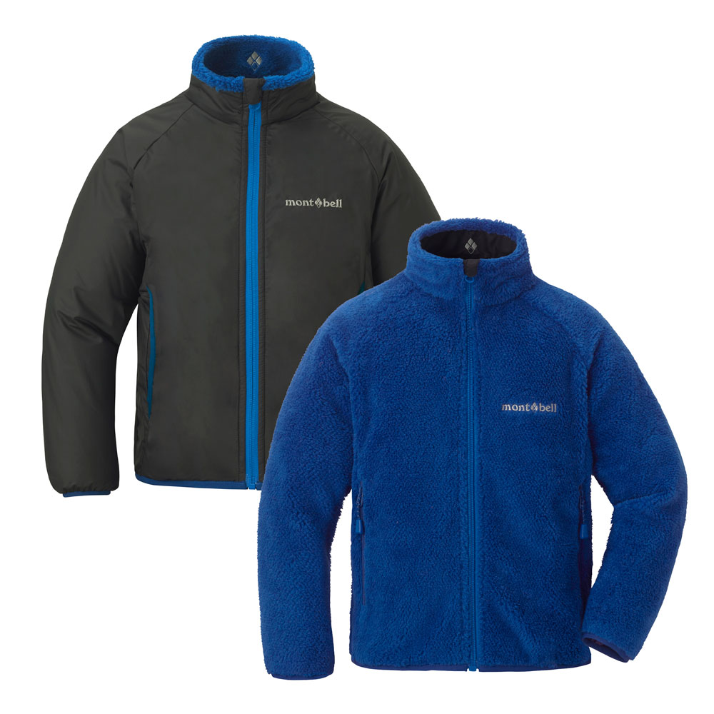 クリマエア リバーシブル ジャケット Kid's 90-130｜モンベル