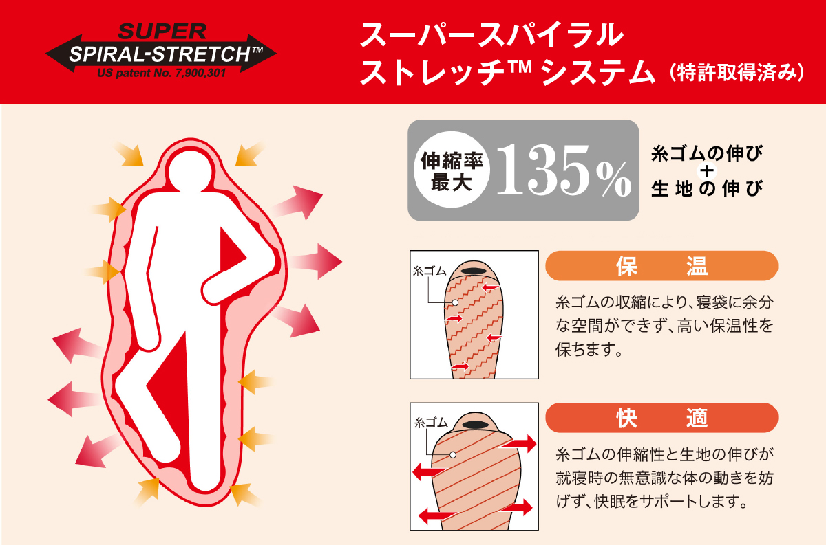 シームレス ダウンハガー800 #5｜モンベル