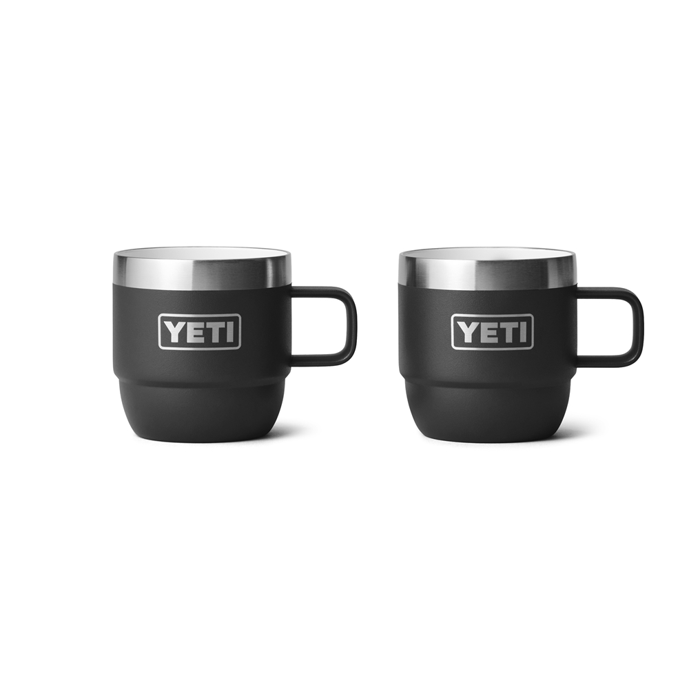 YETI ラングラー 6oz スタッカブルマグ 2PK BLACK ＃80171061001006 ※2