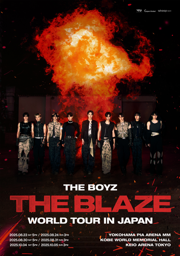 THE BOYZ ＜THE BLAZE＞ WORLD TOUR in JAPAN [東京公演] 当日券販売の