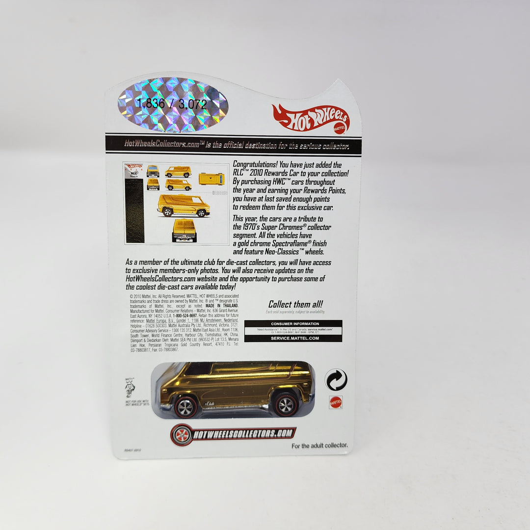 Super Van * Hot Wheels Red Line Club RLC Super Chromes