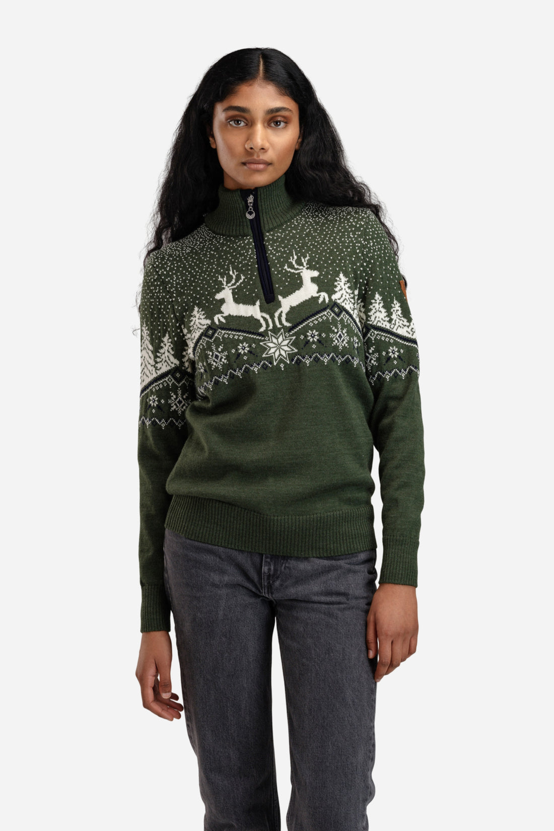 Dale of Norway - Christmas Women's Sweater - Loden – Amos & Andes