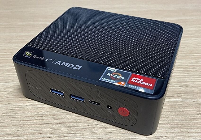 Beelink SER5 Pro 実機レビュー。AMD Ryzen 7 5800Hにより キビキビ