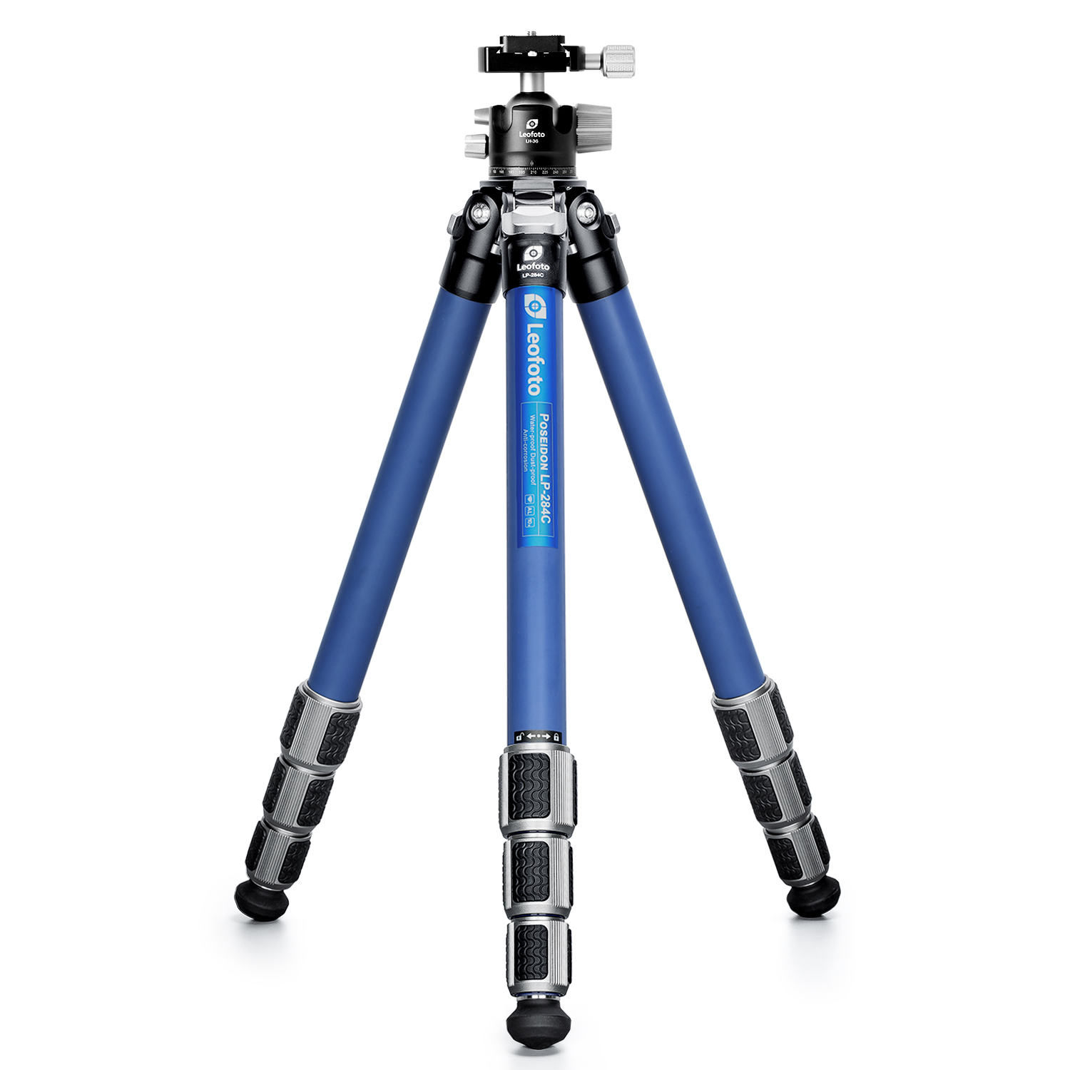 取扱終了】LP-284C+LH-36 防水カーボン三脚 ポセイドンシリーズﾞ三脚雲