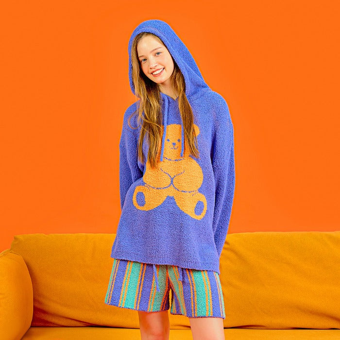 ウィグルウィグル ルームウェア パジャマ 長袖 チェリー BSS ホシ パジャマ上下セット(長袖) - Cherry