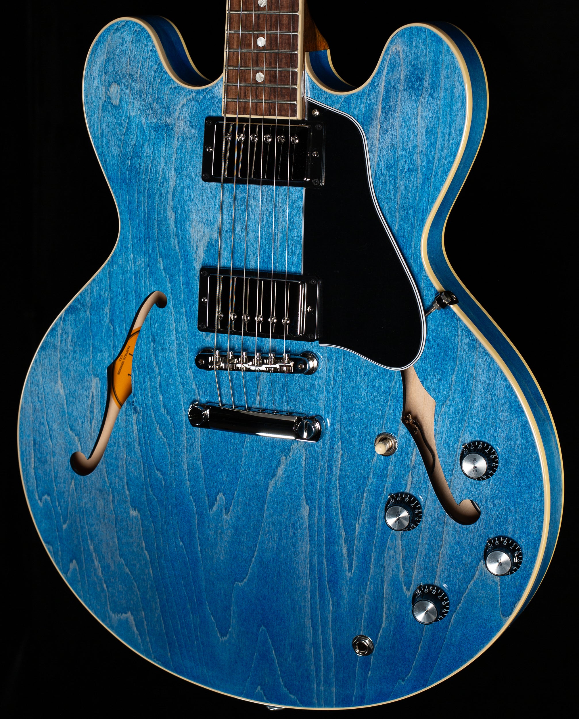 Gibson ES-335 Custom Color Ocean Blue (147) - Willcutt Guitars
