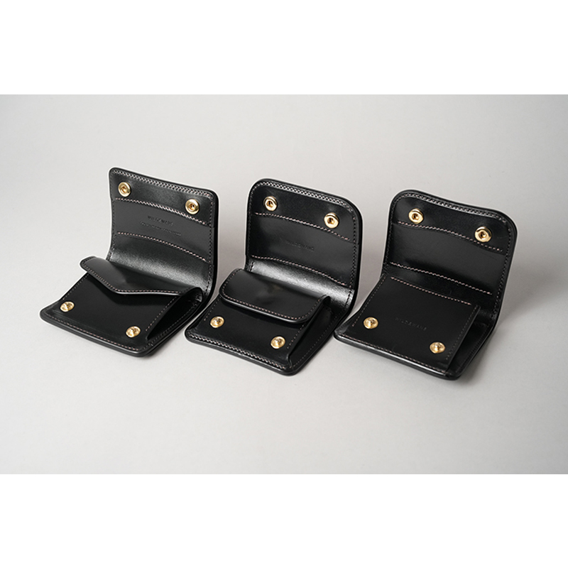 ミニ財布《kf-003》フルグレインブライドルレザー｜WILDSWANS(ワイルド