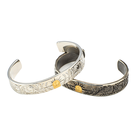 Sunrise & Sunset Bangle | 札幌のシルバーアクセサリー専門店ワイルド