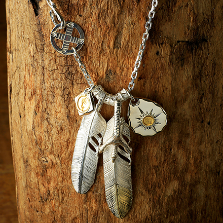 Feather Necklace 6 | 札幌のシルバーアクセサリー専門店ワイルド