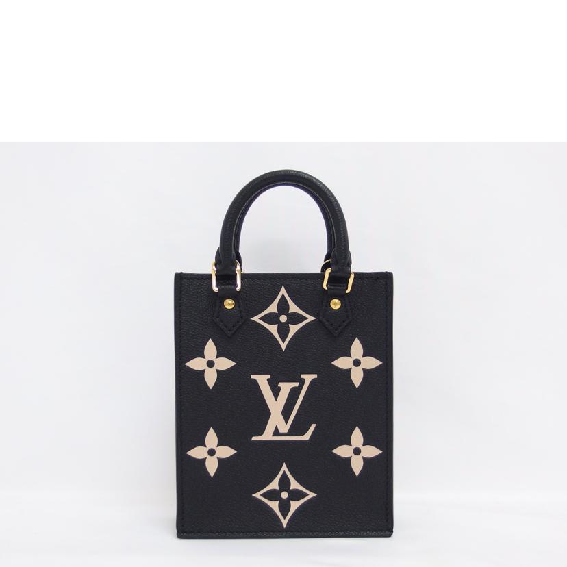 LV ルイ・ヴィトン ミニショルダーバッグ バイカラー ブラック
