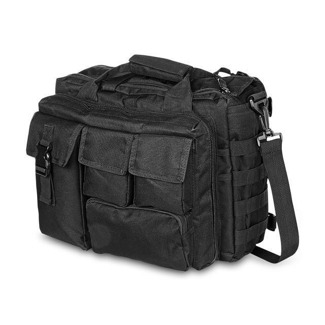 Multifunction Mens Outdoor Molle Nylon Messenger Bag - Woosir