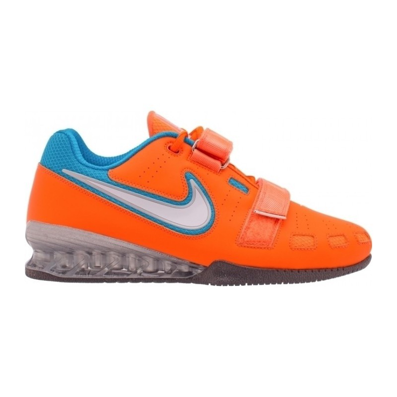Mens Nike Romaleos 2 Weightlifting Shoes - orange / blue - WORKOUT.EU