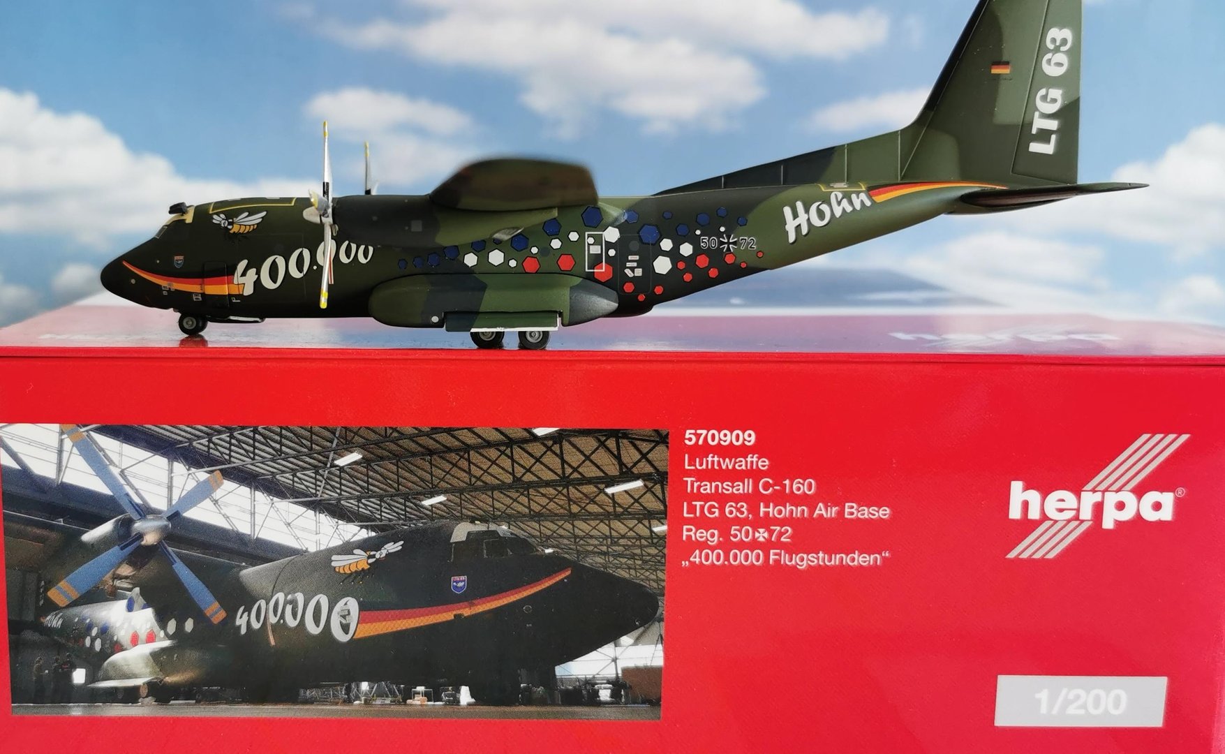 Herpa Wings 1:200 Luftwaffe - LTG 63 