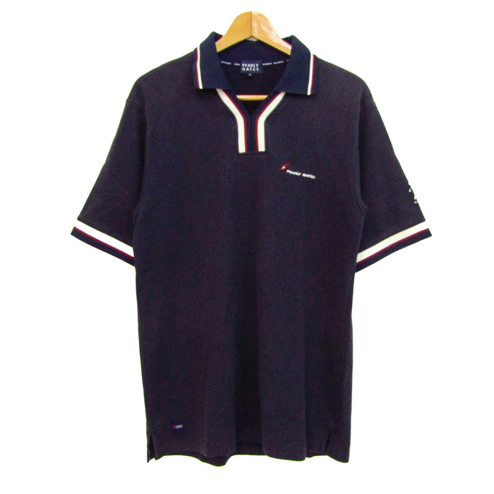 パーリーゲイツ ポロシャツ トップス 半袖 ゴルフウエア 大きいサイズ